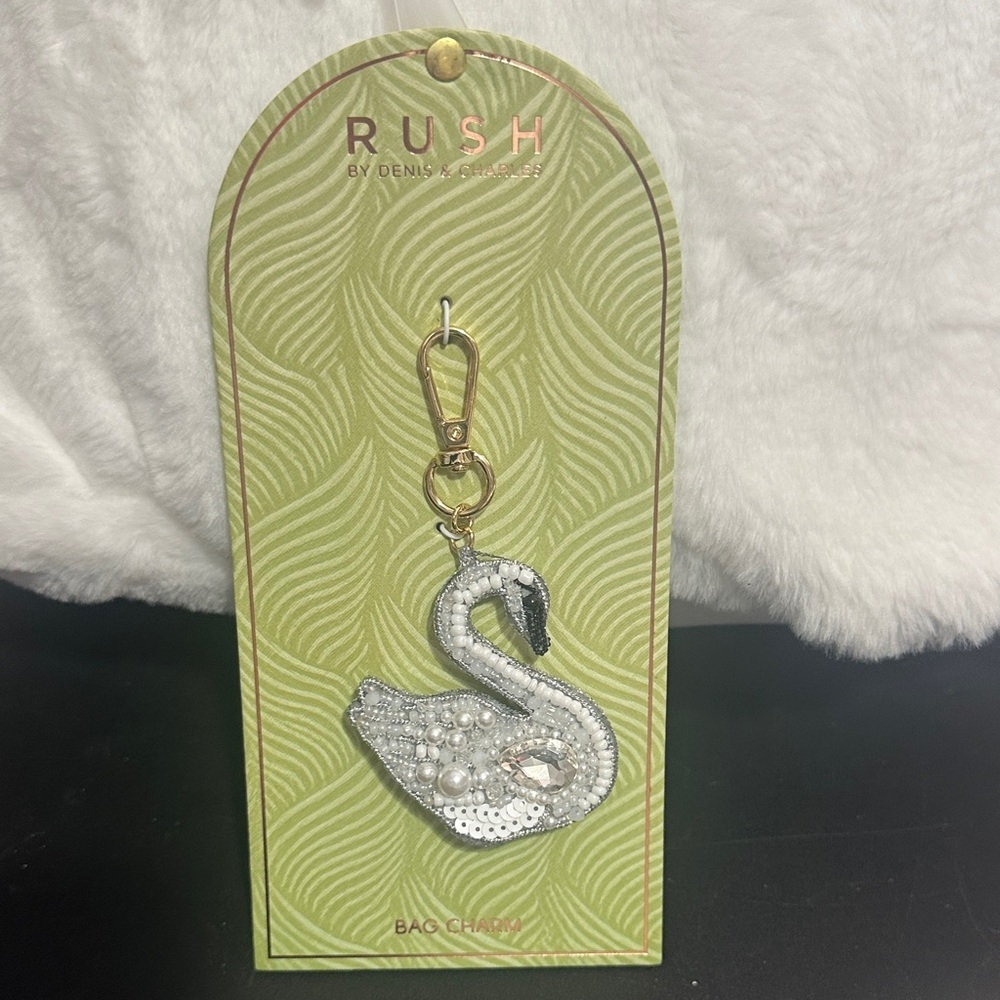 RUSH swan bag charm